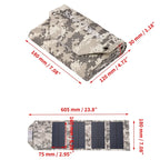 Foldable Solar Panel – 100W Portable USB Charger for Outdoor Camping