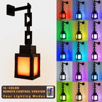 Pixel Style LED Lantern – 16 Color Portable Light for Home Decoration