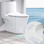 Self-Adhesive Toilet Seat Bumpers – Anti-Slip Cushion Pads for Bathroom