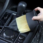 Soft Bristle Detailing Brush – Interior Dust Tool for Car Air Vents