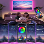 RGB LED Strip Lights – Flexible APP Controlled TV Backlight for Room Decor