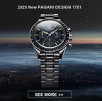 Automatic Mechanical Wristwatch – Stainless Steel for Business Men