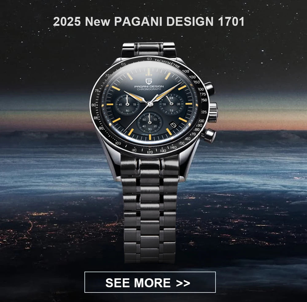Automatic Mechanical Wristwatch – Stainless Steel for Business Men