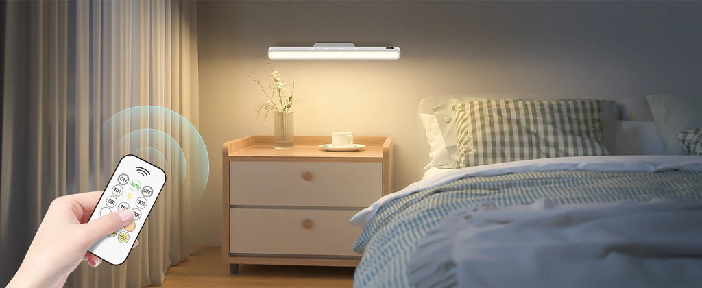 Dimmable LED Night Light – Rechargeable Magnetic Lamp for Closet and Cabinet
