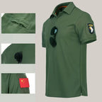 Quick Dry Polo T-Shirt – Breathable Outdoor Shirt for Hiking and Trekking