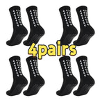 Non-Slip Grip Athletic Socks – Towel Bottom for Soccer Football and Running