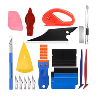 Vinyl Wrap Tool Kit – Felt Squeegee and Knife Set for Car Tinting