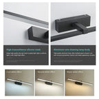 Modern Aluminum LED Wall Light – Adjustable Bathroom Mirror Vanity Lamp
