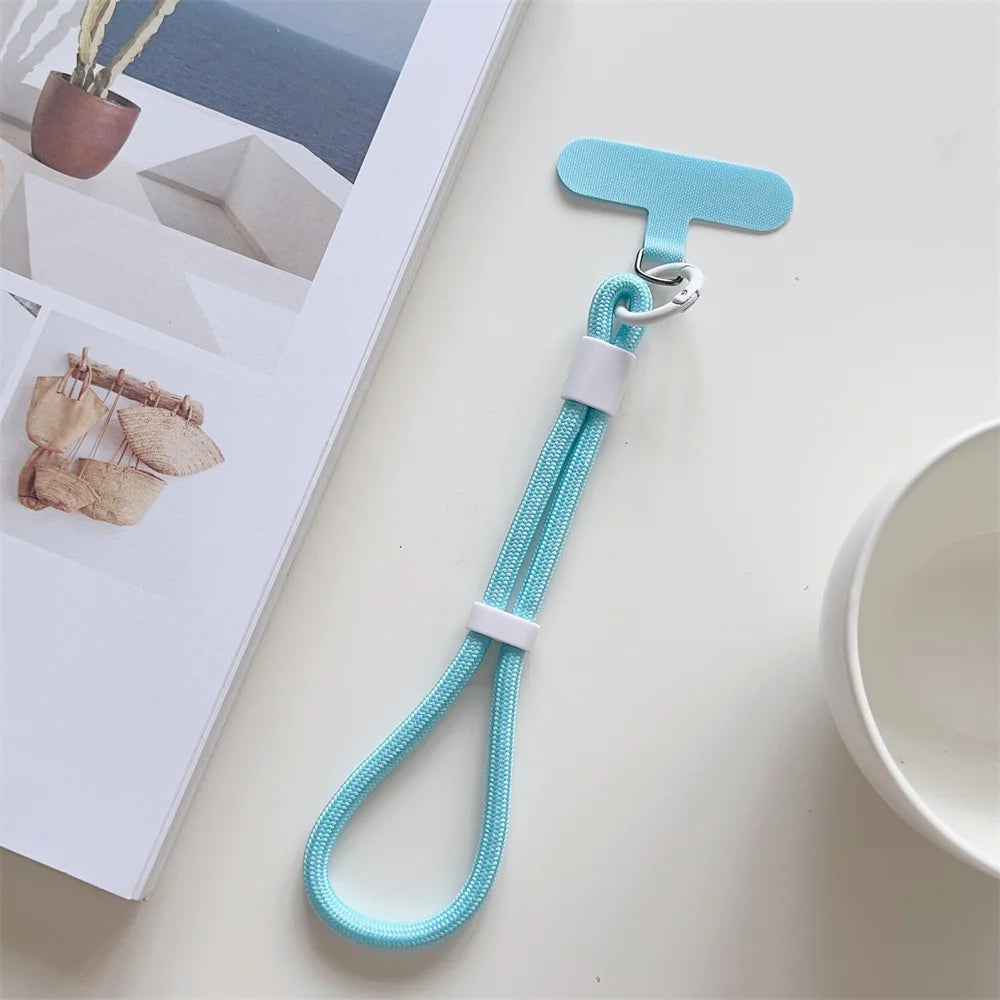 Adjustable Universal Hand Lanyard – Colorful Wrist Strap for Mobile Phones