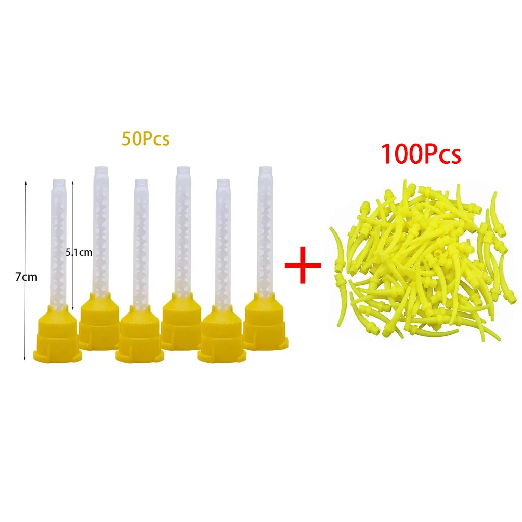 Dental Mixing Tips – Disposable Silicone Impression Nozzles for Lab Use