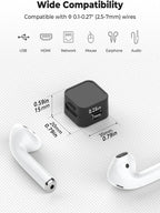 Magnetic Cable Clips – Adjustable Adhesive Cord Holder for Office Desk
