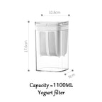 Stainless Steel Greek Yogurt Maker – Whey Strainer for Kitchen Fermentation