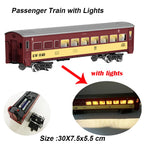 RC Train Cargo Carriage – 4cm Width Model Wagon for DIY Railway Sets