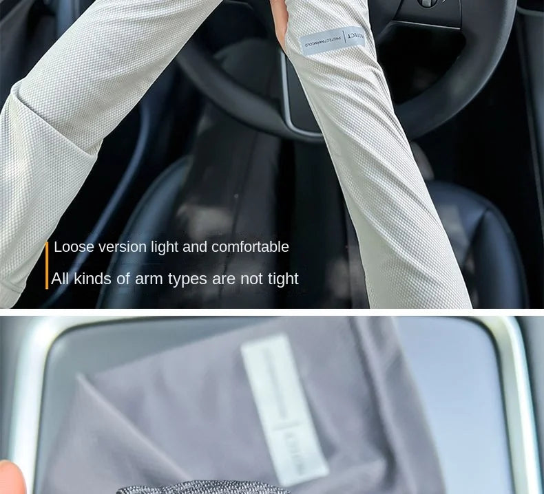 Large UV Sun Protection Sleeves – Breathable Arm Covers for Outdoor Sports