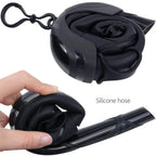 Foldable Silicone Diving Snorkel – Portable Breathable Tube for Freediving