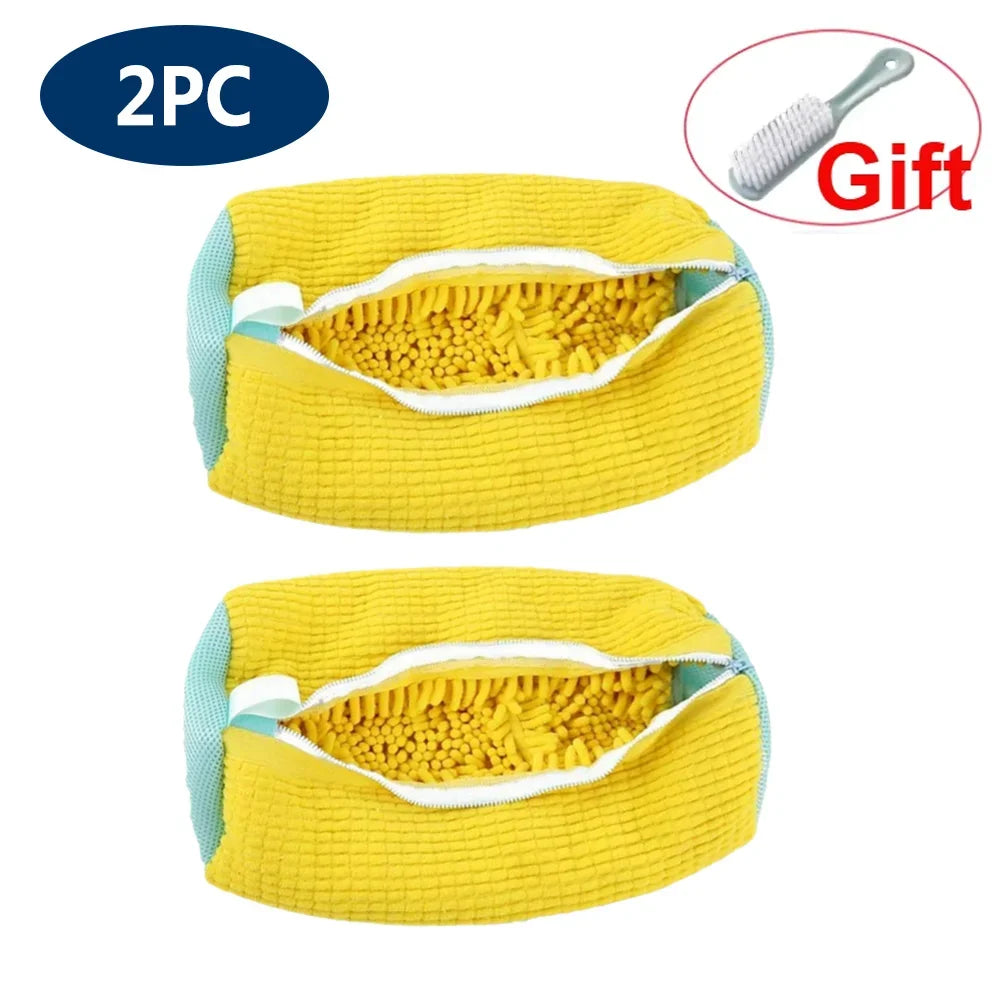 Mesh Sneaker Washing Bag – Reusable Protective Laundry Pouch for Tennis Shoes