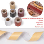Self-Adhesive Wood Border Decal – Waterproof PVC Skirting for Home Decor