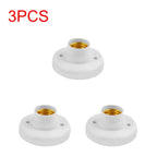 E27 Screw Light Bulb Socket – Ceiling Lamp Holder Base for Home Lighting