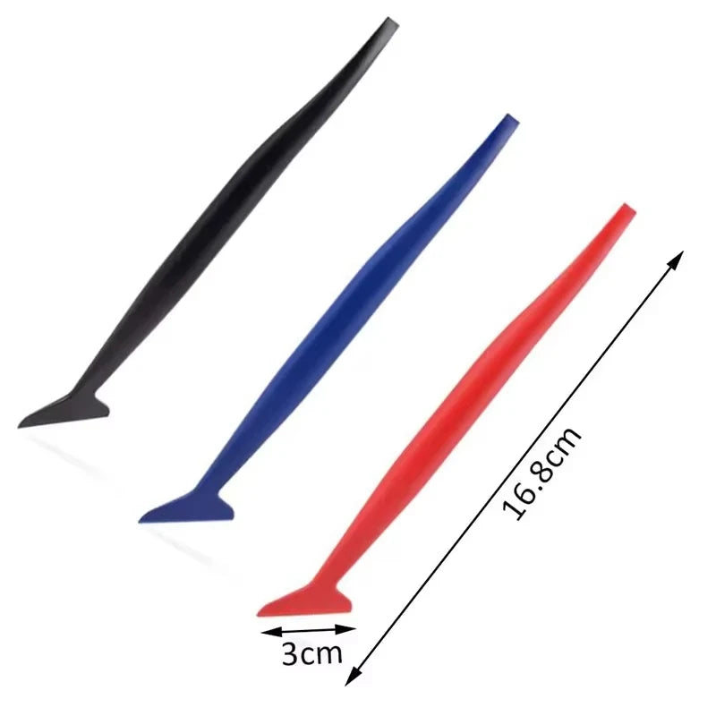 Micro Squeegee Set – Precision Vinyl Tint Tools for Auto Wrap Installation