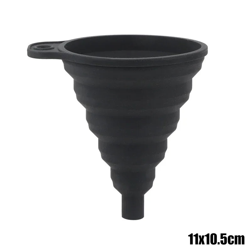 Foldable Silicone Engine Funnel – Portable Liquid Tool for Oil Changes