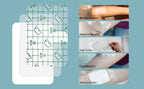 Waterproof PU Adhesive Wound Dressings – 10x15cm First Aid Medical Plasters