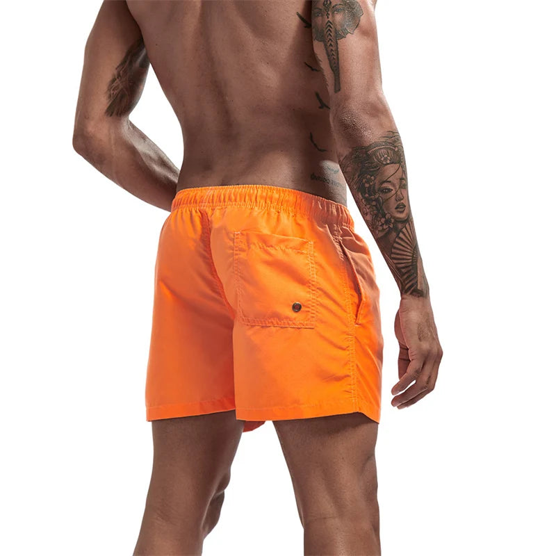 Mens Quick Dry Swim Trunks – Lightweight Beach Shorts for Summer Swimming