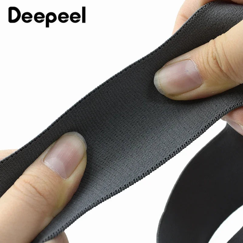 Elastic X-Type Suspenders – Adjustable Wide Braces for Men's Work and Formal