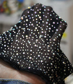 Crystal Diamante Bodysuit – Sexy Hollow Lingerie for Sleepwear