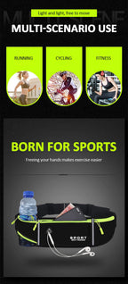 Running Waist Belt – Slim Fanny Pack for Mobile Phone Gym and Cycling