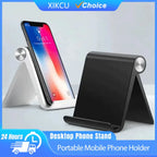 Adjustable Portable Phone Stand – Foldable Desk Holder for Smartphones