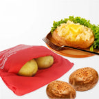 Microwave Potato Cooking Bag – Washable Fabric Pouch for Fast Kitchen Meals