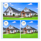 Wireless PTZ Security Camera – 5MP HD WiFi Motion Tracking for Outdoor Home