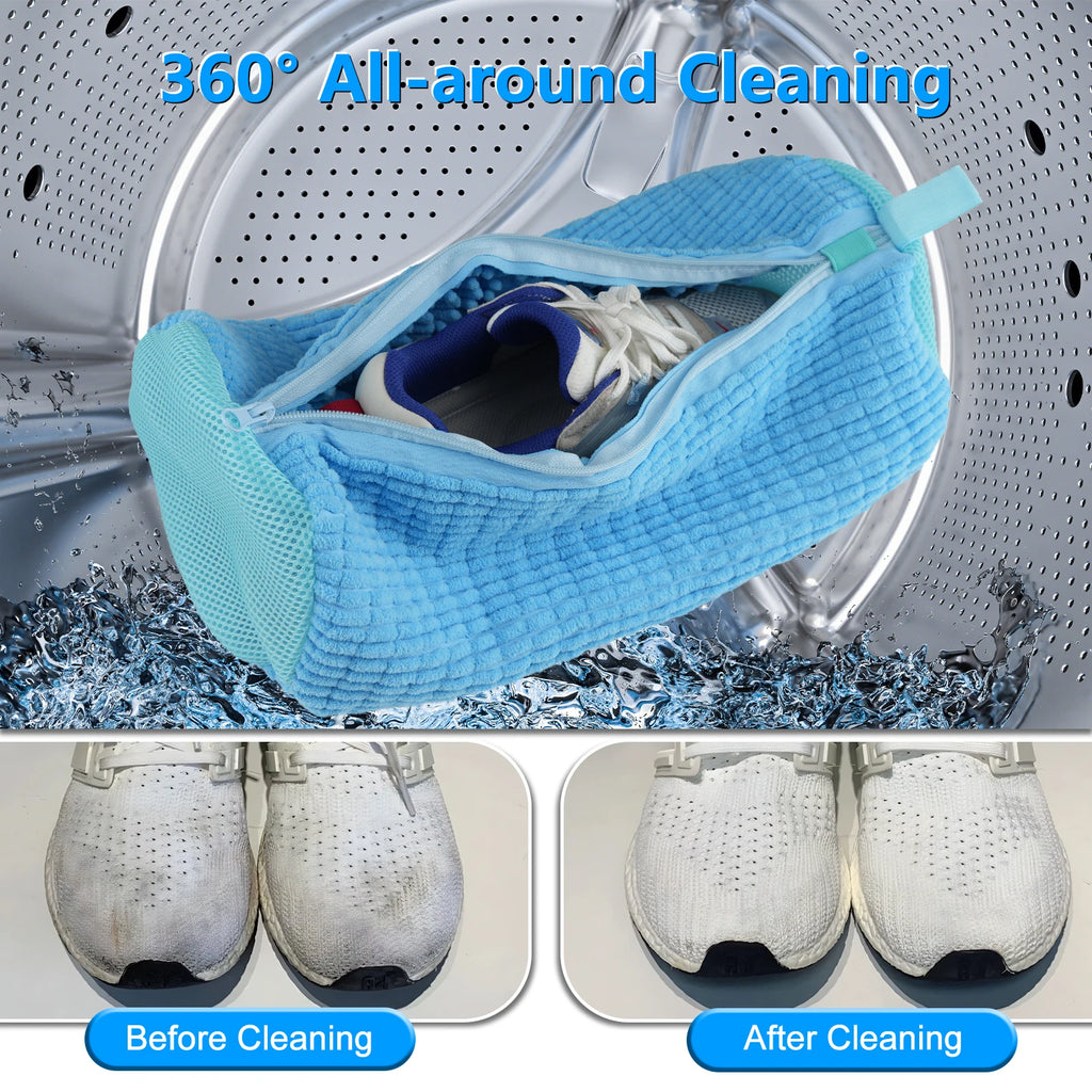 Mesh Washing Shoes Bag – Anti-Deformation Laundry Organizer for Sneakers