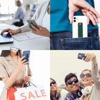 Universal Phone Grip Holder – Collapsible Finger Stand for All Smartphones