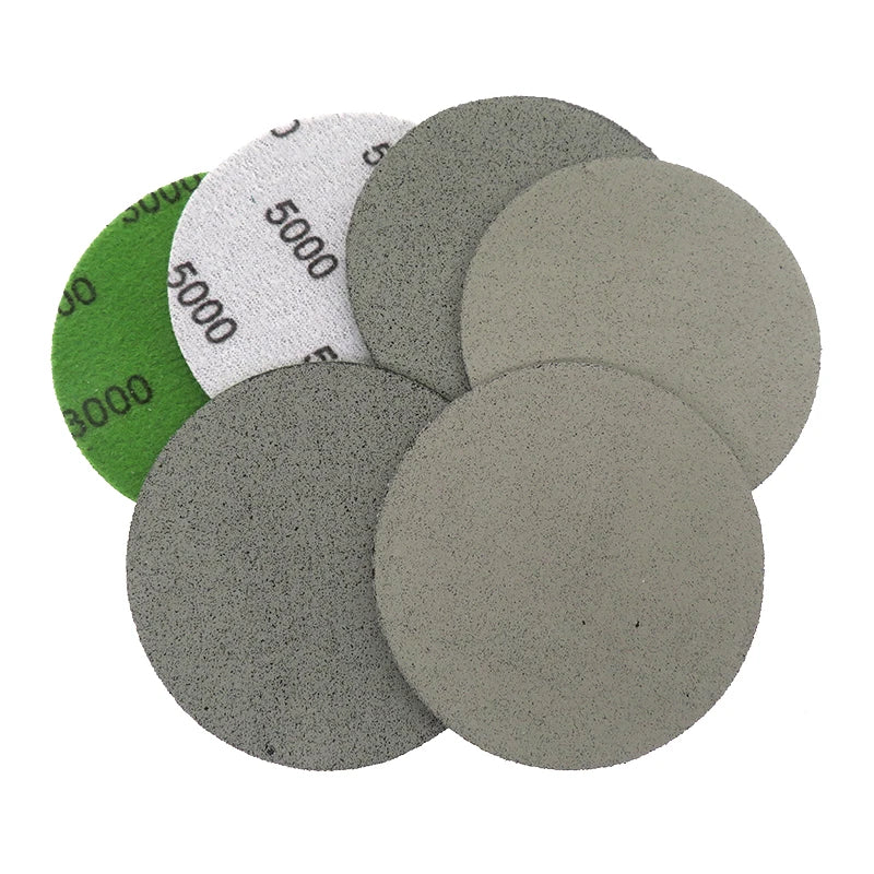 Trizact Foam Sanding Discs – 3 Inch Wet and Dry Abrasives for Polishing
