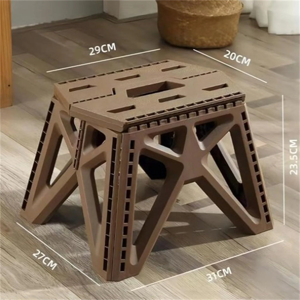 Portable Folding Stool – High Load Bearing Chair for Camping and Fishing