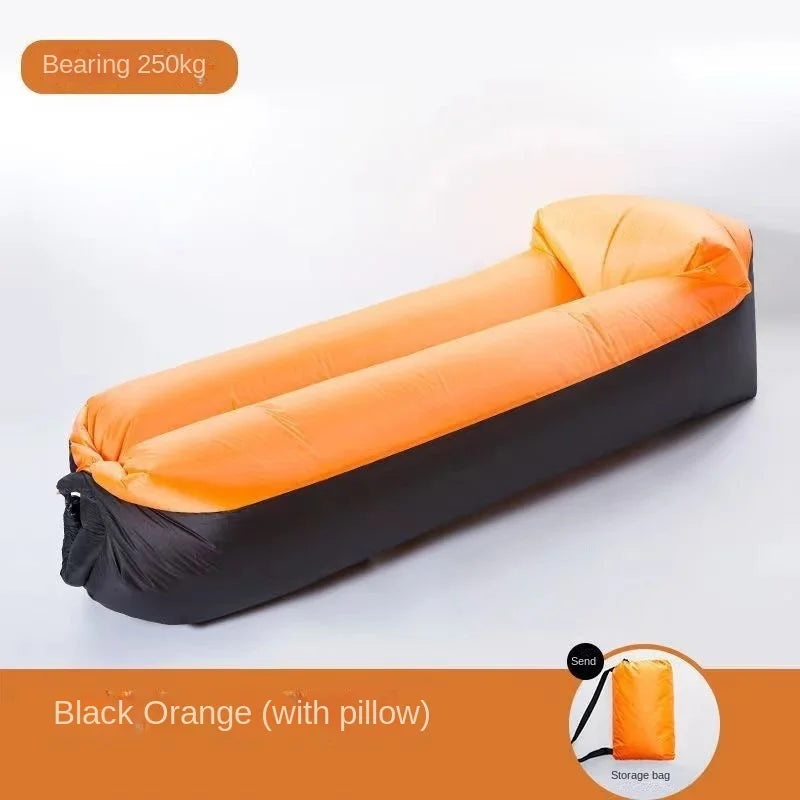 Portable Inflatable Sofa – Folding Air Lounger for Camping and Outdoor Travel