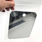 Acrylic Hand Mirror – Portable Travel Accessory for Makeup and Shaving
