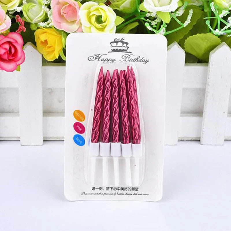 Colorful Digital Number Candles – Decorative Party Cake Toppers for Birthdays