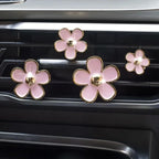 Flower Car Vent Diffuser – Cute Aromatherapy Clip for Auto Air Freshener