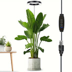 LED Ring Grow Light – 165cm Adjustable Full Spectrum Lamp for Indoor Plants