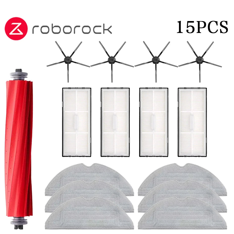 Robot Vacuum Replacement Kit – Cleaning Brushes and Filters for Roborock S7