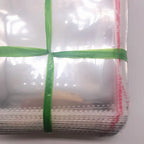 Resealable Clear Poly Bags – Adhesive Plastic Sleeves for Jewellery Storage