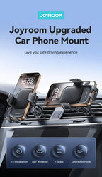 Universal Car Phone Mount – 360° Rotating Air Vent Holder for Smartphone