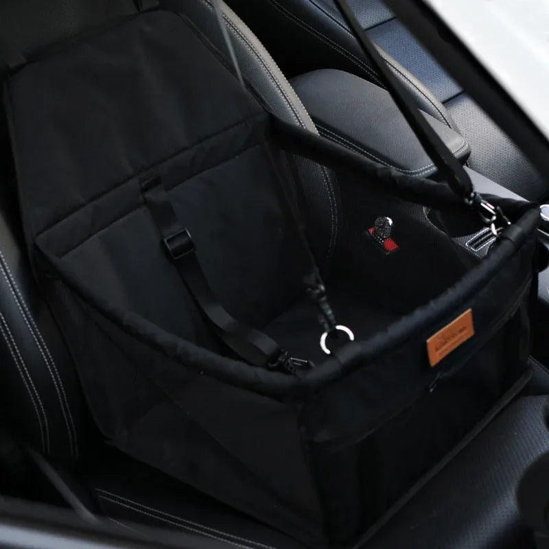 Waterproof Pet Car Seat Bag – Foldable Mesh Carrier for Travel Accessories