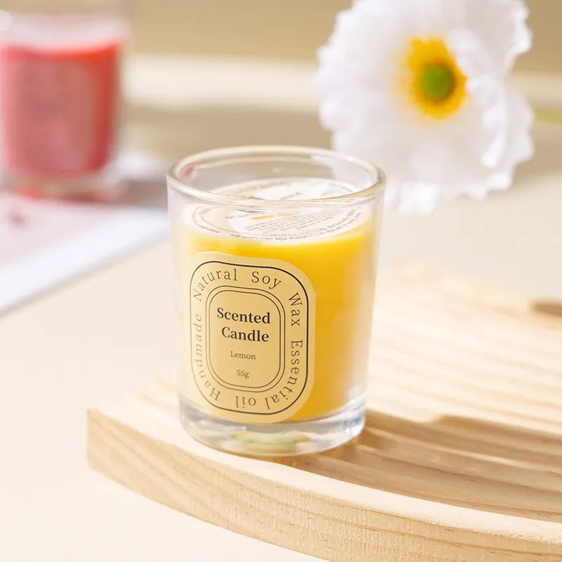 Scented Soy Wax Votive Candles – Multi-Color Home Decor and Gift Sets