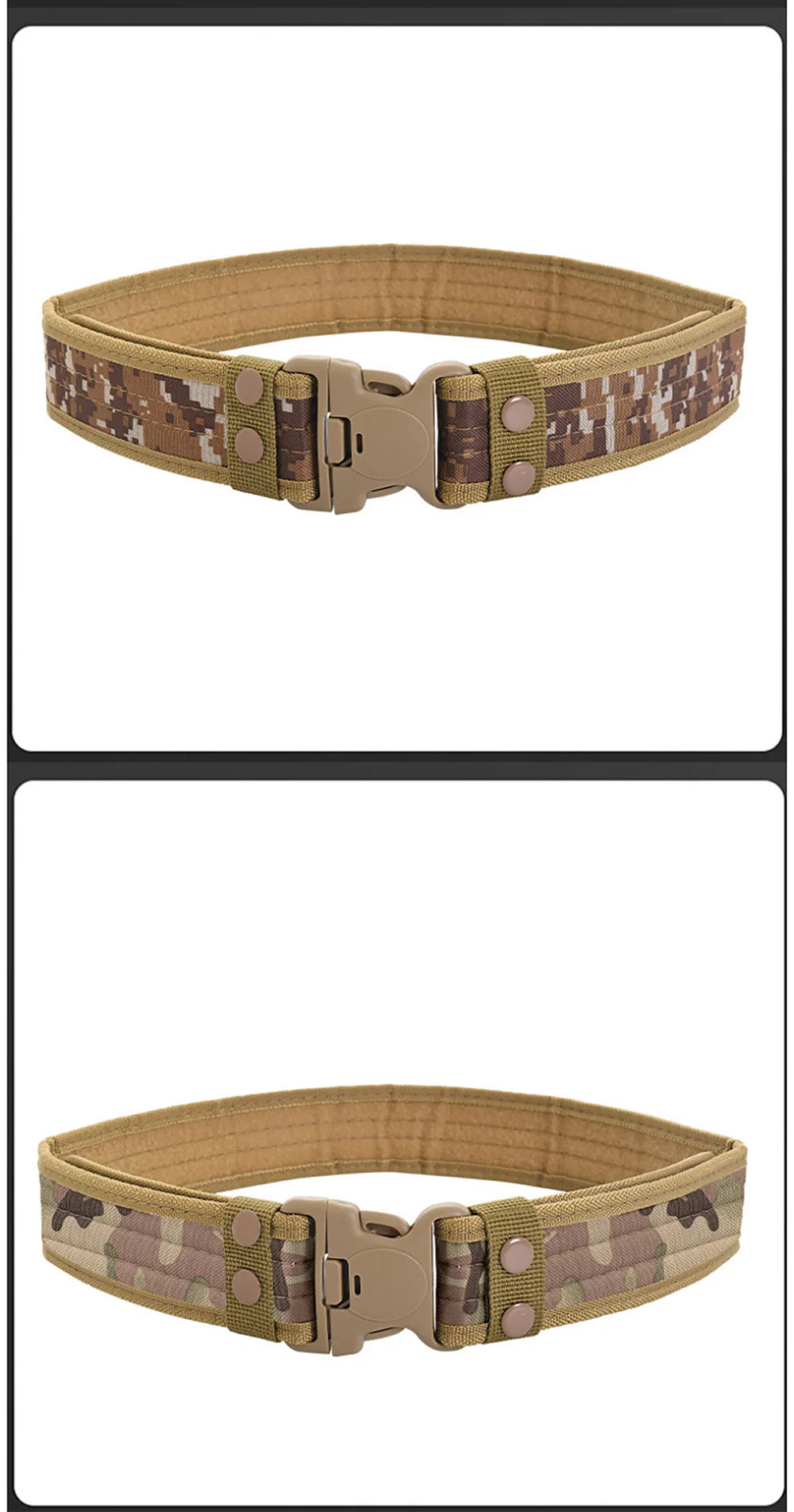 Tactical Camouflage Belt – Heavy Duty Nylon for Outdoor Mountaineering
