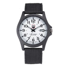 XINEW Nylon Band Quartz Watch – Military Casual Wristwatch for Men