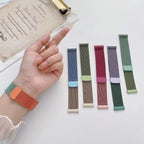 Milanese Stainless Steel Watch Band – Magnetic Mesh Loop for Xiaomi Redmi