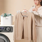 Plastic Clothes Pins with Basket – Laundry Hanging Clips for Socks and Underwear